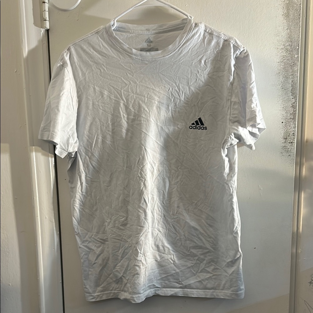 Adidas Men's White T-Shirt